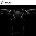 Pair Of Rizoma Stealth Naked Mirrors In Black Aluminum For Suzuki