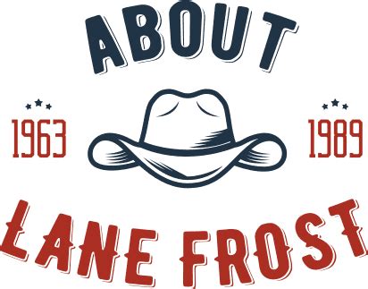 Lane Frost | Celebrating a Bull Riding Champion – Lane Frost Brand