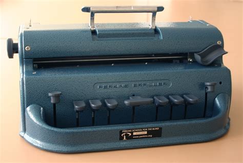 Mechanical Braille Typewriters Blista Brailletec En Blista