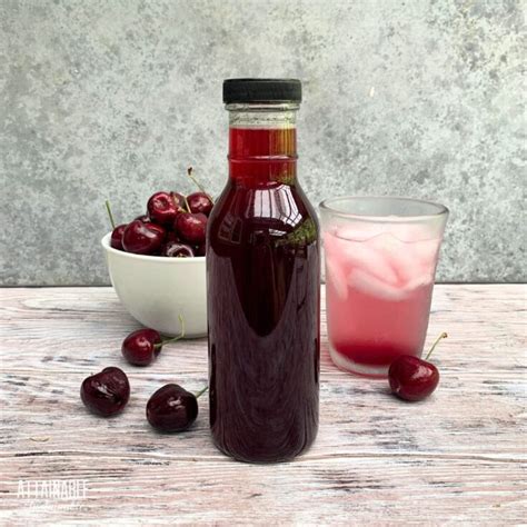 Easy Homemade Cherry Syrup Attainable Sustainable®