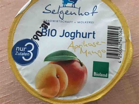 Gutsmolkerei Selgenhof Bio Joghurt Aprikose Mango Kalorien Neue