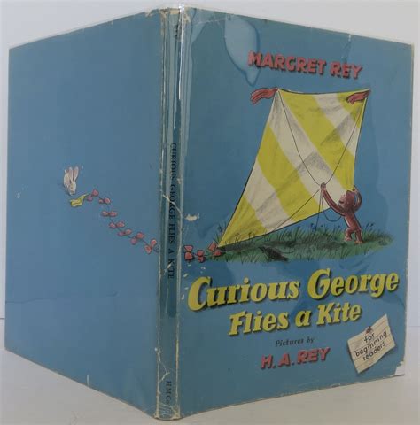 Curious George Flies A Kite By Rey Margret Very Good Hardcover 1958