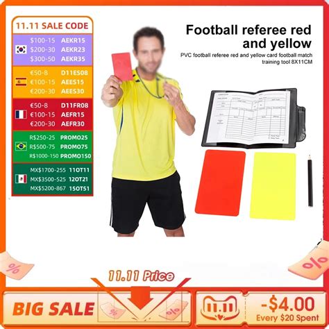 Futebol Futebol Rbitro Card Set Cart O Vermelho E Amarelo Suprimentos