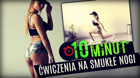 10 MINUT ĆWICZENIA NA SMUKŁE NOGI Fit Lovers YouTube