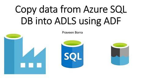 Copy Data From Azure SQL Database Into ADLS Gen2 Using ADF How To Load