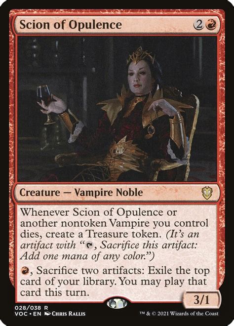 Scion Of Opulence · Crimson Vow Commander Voc 28 · Scryfall Magic The Gathering Search