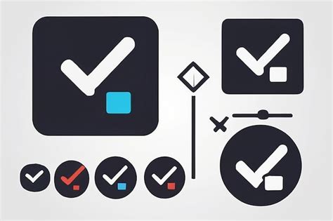 Check Box Icon With Correct Accept Checkmark Icons Tick Box Checked