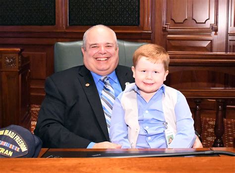 Rep Swanson Honors Logan Brinson Of Alpha On Illinois House Floor