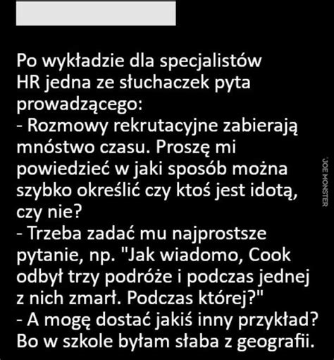 Jak szybko się dowiedzieć czy ktoś jest idiotą Joe Monster