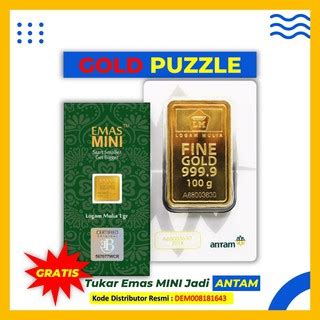 Jual Emas Mini Gram Emas Batangan Murni Karat Mini Gold Logam