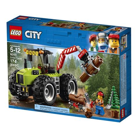 Lego City Great Vehicles Forest Tractor 60181 Toy World Malaysia