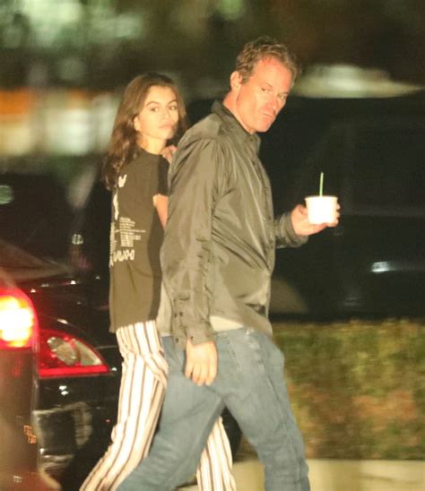 Kaia Gerber With Her Dad Randy In Malibu 05 31 2018 • Celebmafia