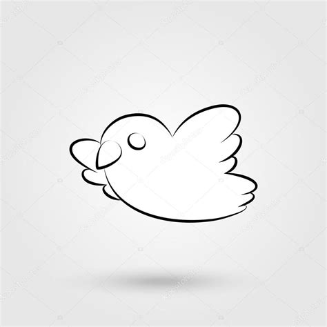 Bird Shadow Drawing at GetDrawings | Free download