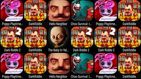 Dark Riddle Hello Neighbor Dark Riddle The Baby In Yellow Poppy