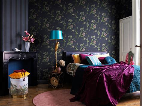 Fringy Stripe Wallcovering Blue Wallcovering Astek