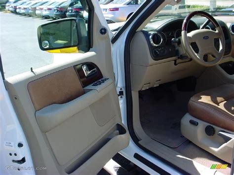 Castano Brown Leather Interior 2006 Ford Expedition King Ranch Photo 39253890