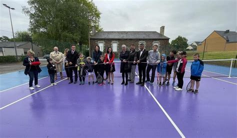 Camp N Ac Le Nouveau Court De Tennis Inaugur Vannes Maville