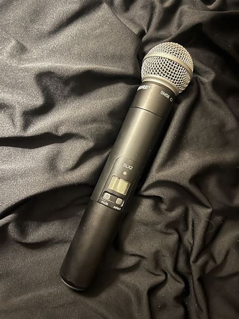 Shure Slx Sm G S Black Reverb