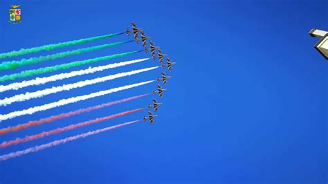 Frecce Tricolori Il Giugno Fine Del Tour A Roma Lorario Del