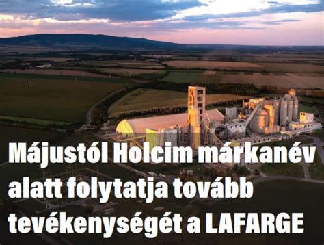 M Just L Holcim M Rkan V Alatt Folytatja Tov Bb Tev Kenys G T A Lafarge