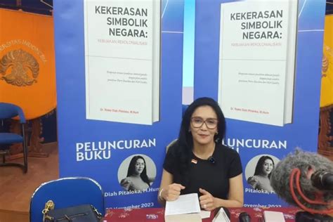 Luncurkan Buku Kekerasan Simbolik Negara Rieke Diah Pitaloka Harap