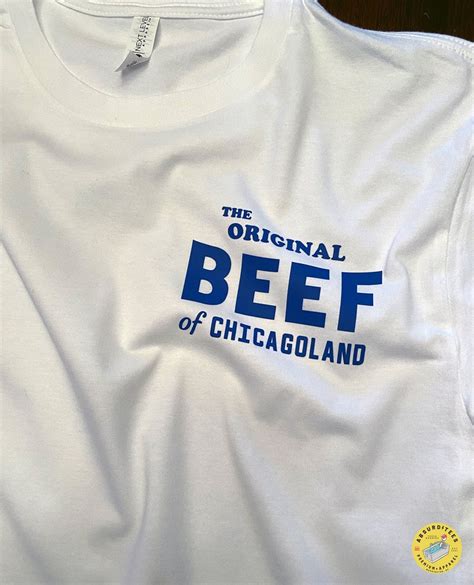 Original Beef Of Chicagoland T Shirt Carmy The Bear Etsy