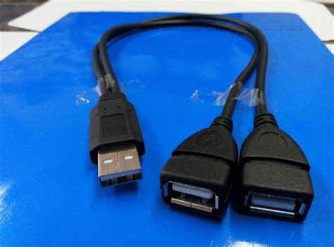 Cabo Usb Y Um Para Dois Femea Splitter R 22 99 Em Mercado Livre