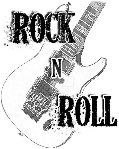 Download Rock N Roll Png Rock En Roll Gitaar Hd Transparent Png