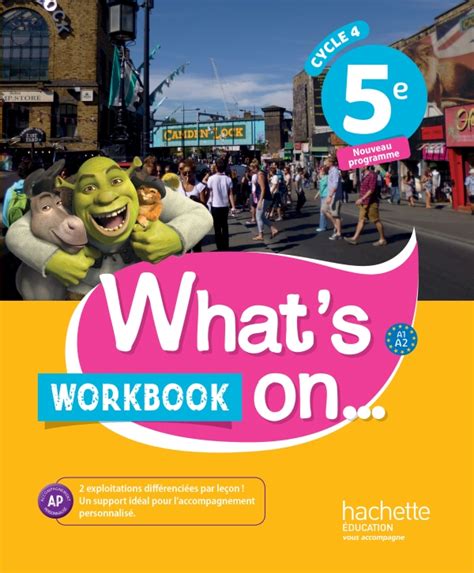 What S On Anglais Cycle E Workbook D Hachette Fr