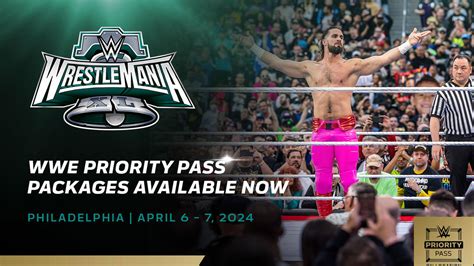 Les Packages VIP De WrestleMania 40 Sont En Vente Catch Newz