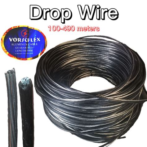 Duplex Drop Wire Acsr Service 67 14mm X Per 100 490 Meters Double Only