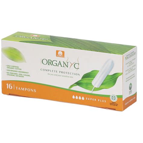 Organyc Tampons Super Plus Sans Applicateur Pc S Redcare Pharmacie