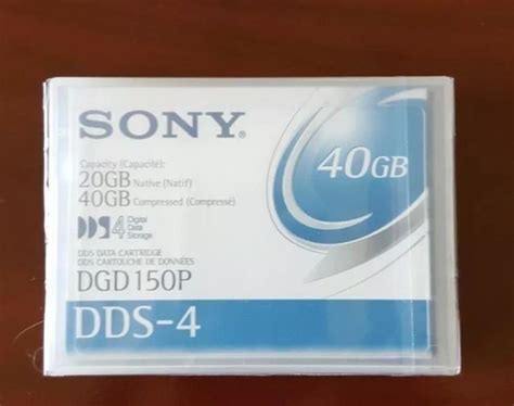 Sony Dds 4 40gb Data Tape Cartridge Dgd150p For Sale Online Ebay