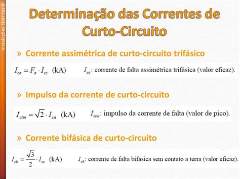 Determina O Das Correntes De Curto Circuito Ppt Carregar