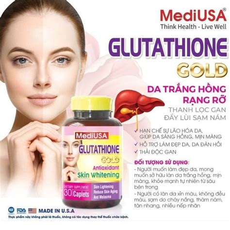 Vi N U Ng Tr Ng Da Mediusa Glutathione Gold H P Vi N