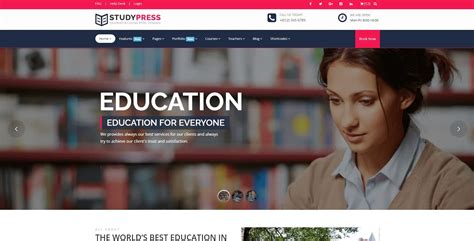 Best Online Education And Course Html Website Templates