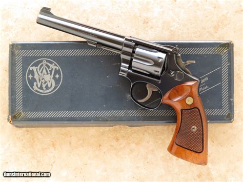 Soldsmith And Wesson Model 17 K 22 Masterpiece Cal22 Lr With Box