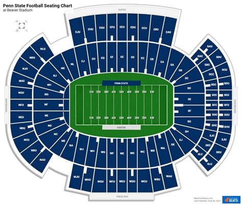 Beaver Stadium Seating Chart - RateYourSeats.com