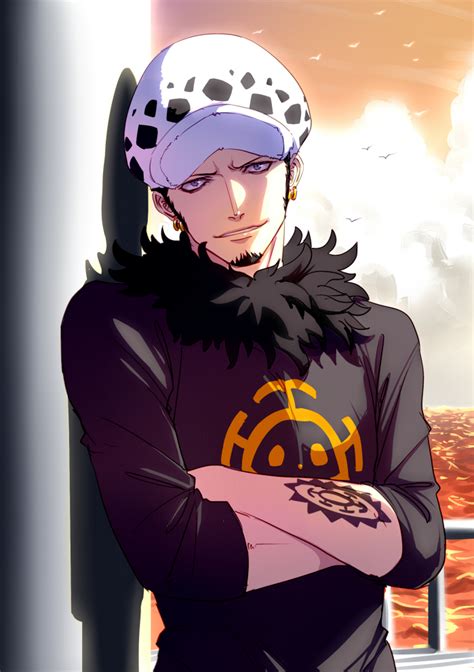 Trafalgar Law One Piece Drawn By Eilinna Danbooru