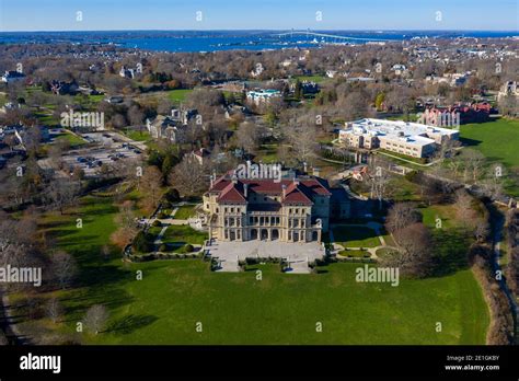 Newport Ri Nov 29 2020 The Breakers And Cliff Walk Aerial View