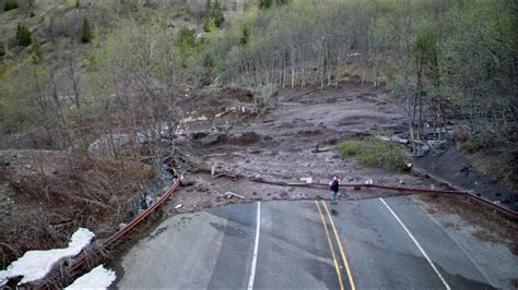 Photos Landslide Near Mount St Helens Kgw