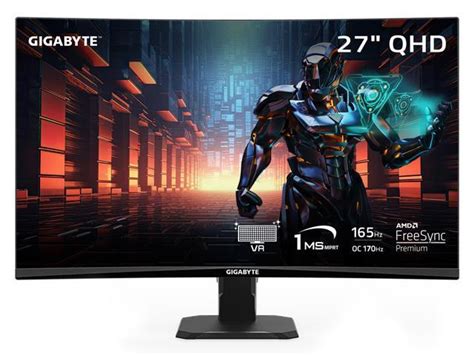 Gigabyte Gs Qc Va Curved Gaming Monitor Qhd X