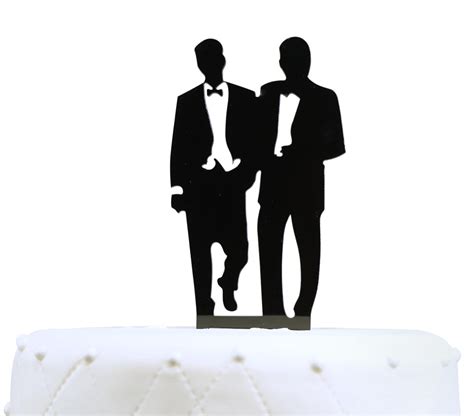 17 Main Gay Acrylic Wedding Cake Topper Etsy