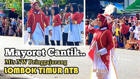 Lomba Drumband Marching Band Mts Nw Pringgajurang Tingkat Kab Lombok