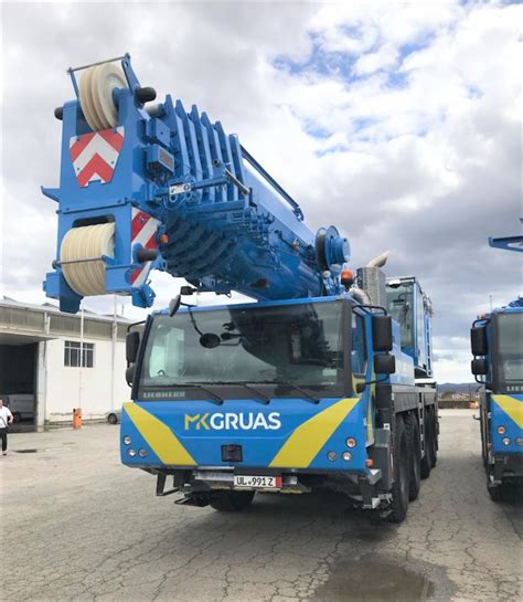 Kranbild MK Gruas Liebherr LTM1100 4 2 Autokran Portal Autokran