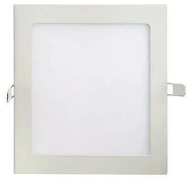 Luminária Plafon LED 25W Quadrado 30cm x 30cm Embutir 6500K bivolt