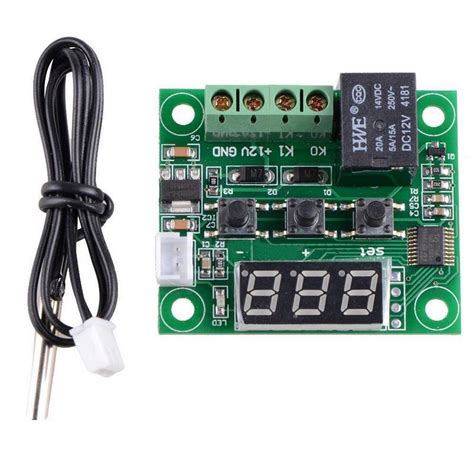 Pdtoweb New W1209 12V Thermostat Control Switch Regulator Temperature