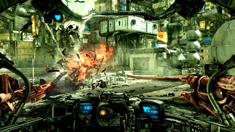Hawken Onlone Mech Mecha Shooter Sci Fi 3 Wallpapers Hd Desktop