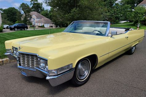 1969 Cadillac Deville Convertible For Sale On Bat Auctions Sold For