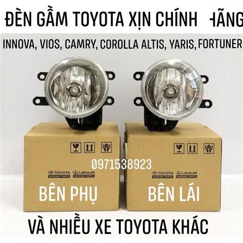 đèn gầm toyota vios innova camry yaris corolla altis fortuner xịn